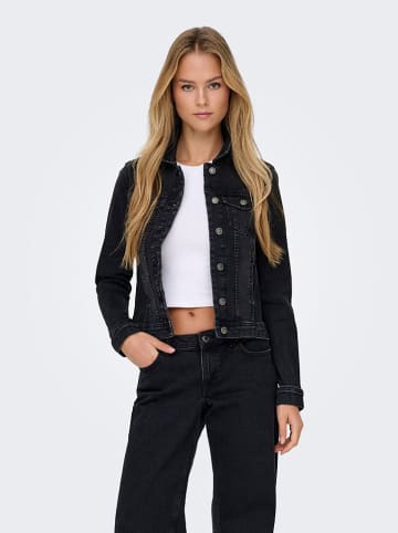 ONLY Jeansjacke in Schwarz