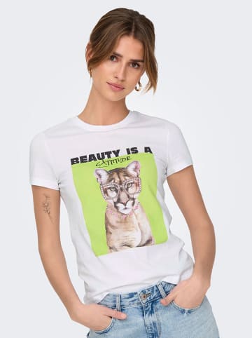 ONLY Shirt in Weiß