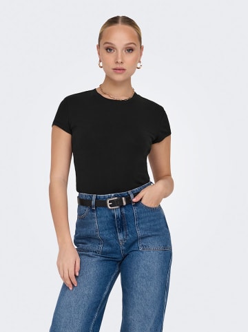 ONLY Shirt in Schwarz