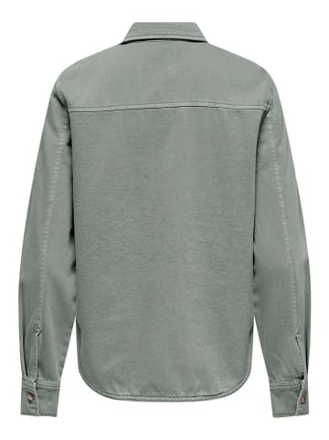 ONLY Jeans-Hemd in Grün