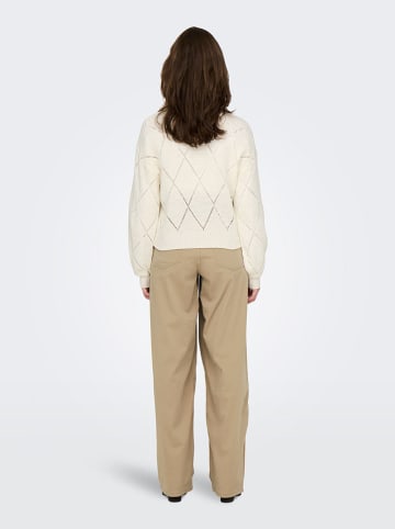 ONLY Pullover in Creme