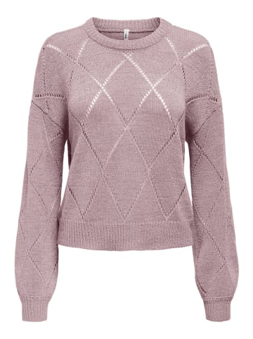 ONLY Sweter w kolorze jasnoróżowym