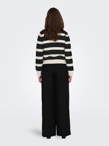 ONLY Cardigan in Schwarz/ Creme