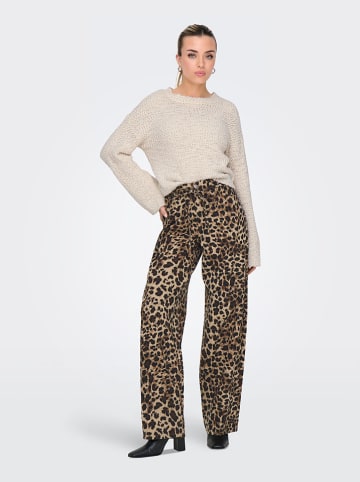 ONLY Spijkerbroek - regular fit - beige/bruin
