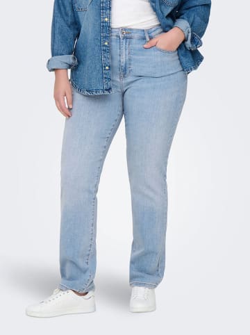 ONLY Carmakoma Dżinsy - Regular fit - w kolorze błękitnym