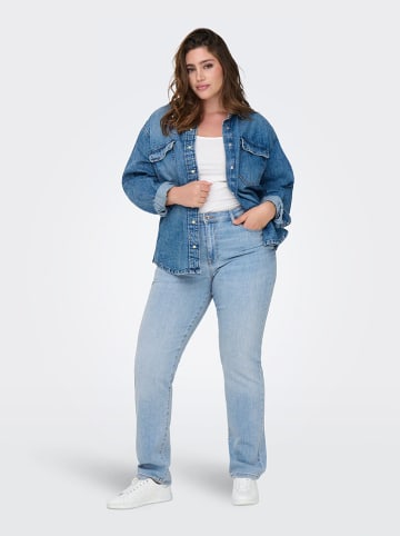 ONLY Carmakoma Dżinsy - Regular fit - w kolorze błękitnym