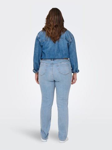 ONLY Carmakoma Jeans - Regular fit - in Hellblau