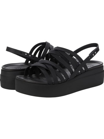 Crocs Sandaletten "Brooklyn Strappy" in Schwarz