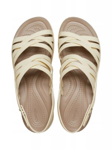 Crocs Sandaletten "Brooklyn Strappy" in Beige