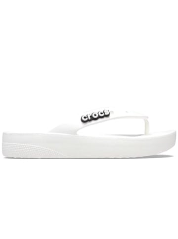 Crocs Teenslippers "Classic Platform" wit