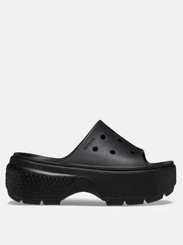 Crocs Pantoletten "Stomp" in Schwarz