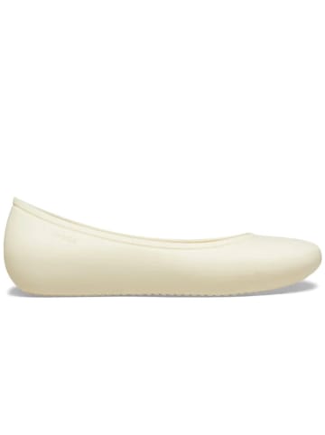 Crocs Baleriny "Brooklyn" w kolorze kremowym