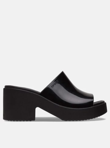 Crocs Klapki "Brooklyn Slide High" w kolorze czarnym