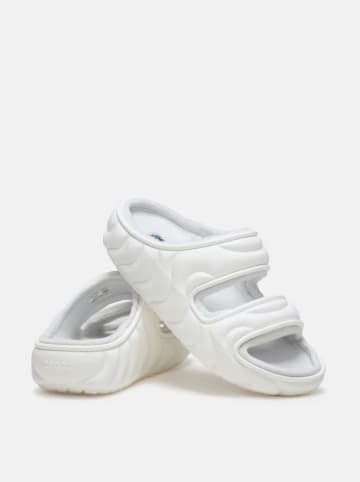 Crocs Pantoletten "Classic Cozzzy Overpuff" in Creme