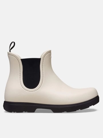 Crocs Sztyblety "Dylan" w kolorze kremowo-czarnym