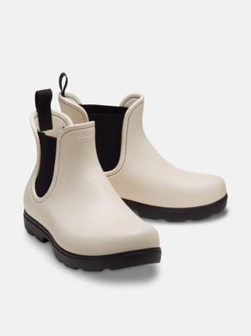 Crocs Chelsea-Boots "Dylan" in Creme/ Schwarz