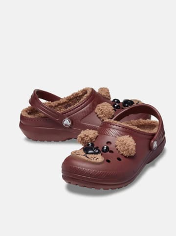 Crocs Chodaki "Classic Lined IAM" w kolorze brązowym