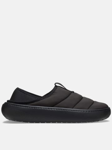 Crocs Slipper "Classic Puff" in Schwarz