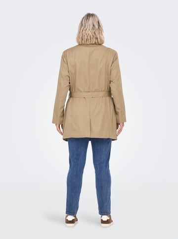 ONLY Carmakoma Treanchcoat in Beige