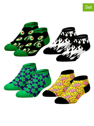 Lucky Socks Skarpety (4 pary) ze wzorem