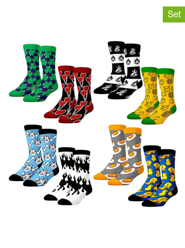 Lucky Socks 8er-Set: Socken in Bunt