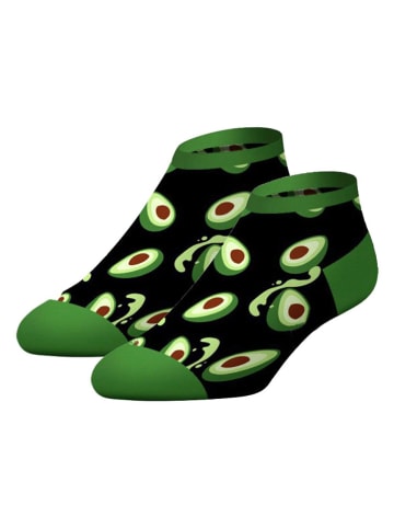 Lucky Socks 2er-Set: Socken in Schwarz/ Grün