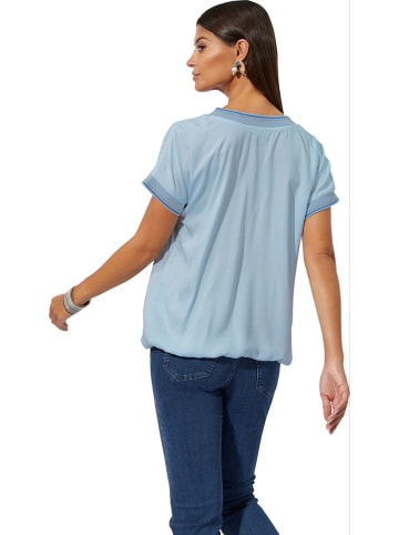 Heine Bluse in Hellblau