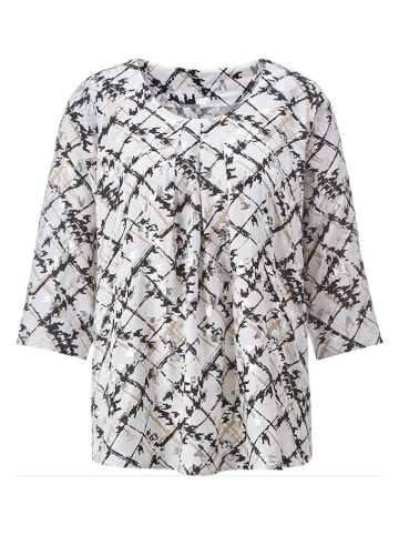 Heine Blouse crème/zwart