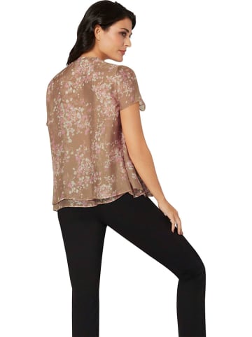 Heine Blouse lichtbruin/lichtroze