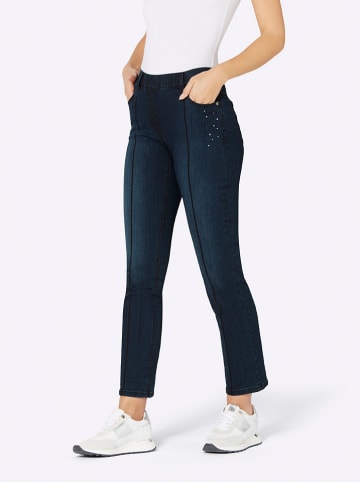 Heine Dżinsy - Slim fit - w kolorze granatowym