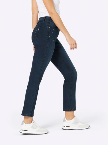 Heine Dżinsy - Slim fit - w kolorze granatowym