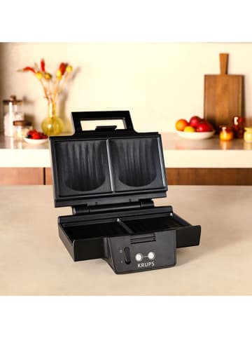 Krups Sandwichmaker FDK462 "Iconic" in Schwarz
