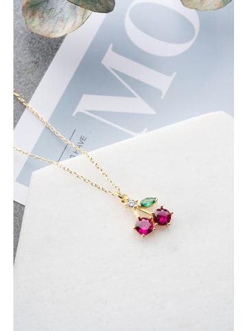 Lodie Silver Vergulde ketting met hanger - (L)42 cm