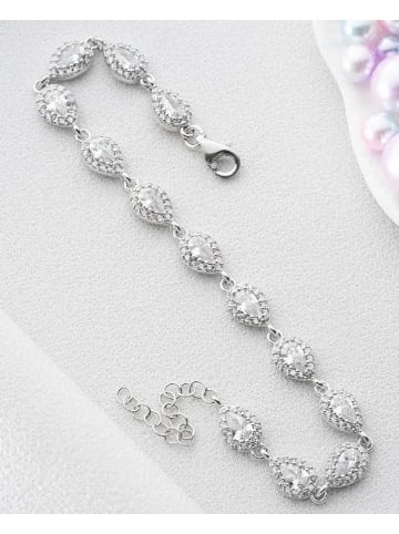 Lodie Silver Zilveren armband met sierstenen - (L)17 cm