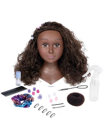 Smoby Frisierkopf "Afro My Beauty" in Braun - ab 3 Jahren