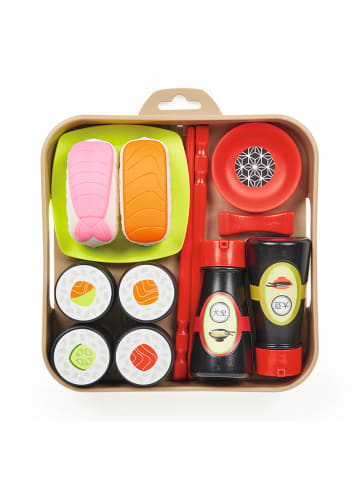 écoiffier 14-częściowy zestaw "Sushi Menu" w różnych kolorach do zabawy - 18 m+