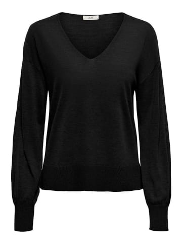 JDY Sweter w kolorze czarnym
