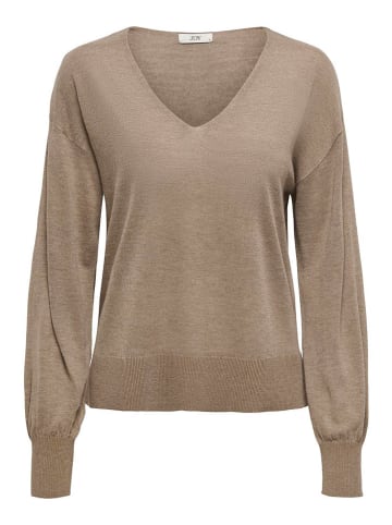 JDY Pullover in Hellbraun
