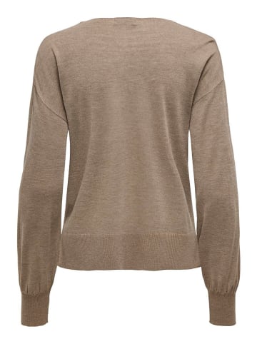 JDY Pullover in Hellbraun