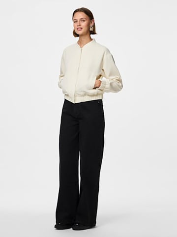 Pieces Übergansjacke in Creme