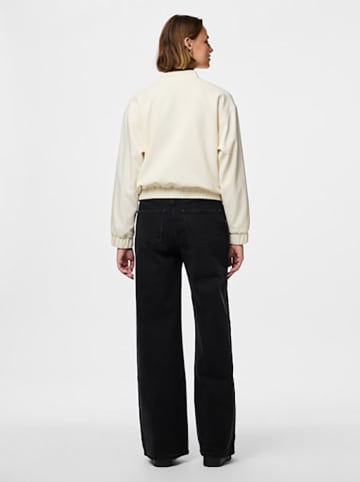 Pieces Übergansjacke in Creme