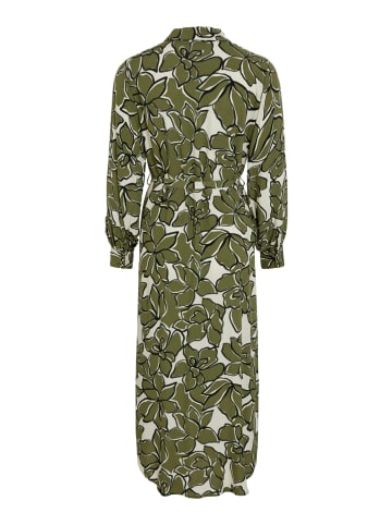 Vila Kleid in Khaki/ Creme