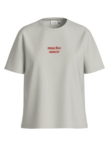 Vila Shirt lichtgrijs