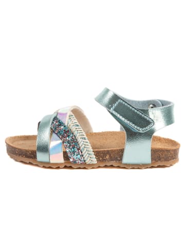 billowy Sandalen "Rosso" in Hellblau