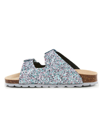 billowy Slippers lichtblauw