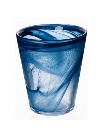 Villa d´Este Szklanki (6 szt.) "Alabastro" w kolorze niebiesko-miętowym - 250 ml
