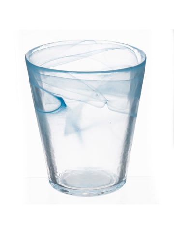 Villa d´Este 6er-Set: Gläser "Alabastro" in Blau/ Mint - 250 ml
