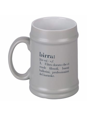 Villa d´Este Bierpul "Victionary" lichtgrijs - 500 ml