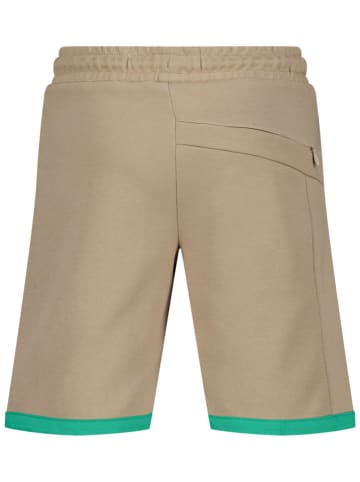 Vingino Sweatshorts in Hellbraun/ Grün
