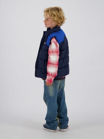 Vingino Doorgestikte bodywarmer donkerblauw